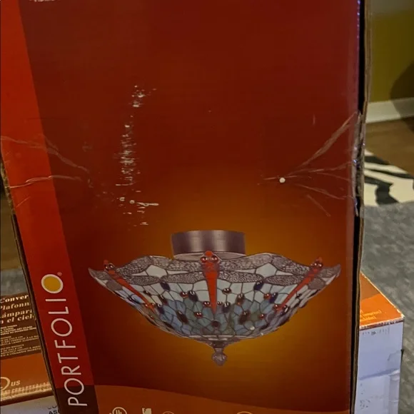 Portfolio Semi-Flush Ceiling Fixture - Picture 5 of 8